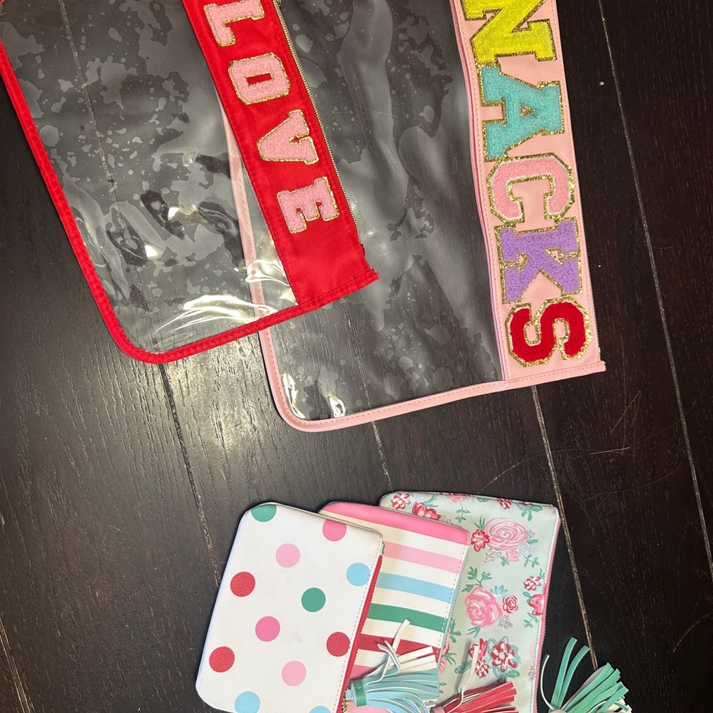 Colorful Kids Snack and Love Pouches